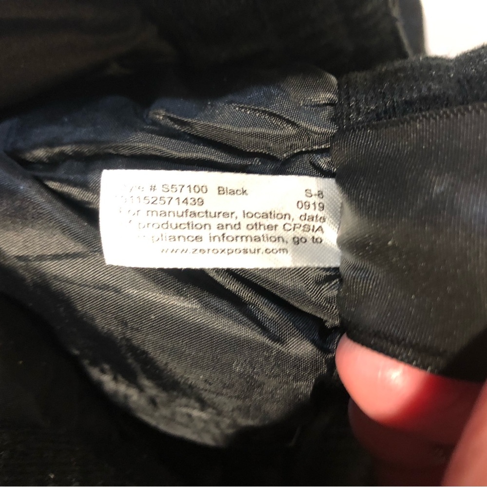 Boys Snow pants Size 8 Small ZeroXposur black Ski - Picture 8 of 9